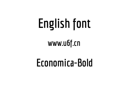 Economica-Bold.ttf下载
