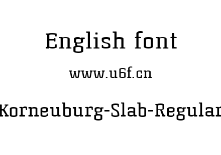 Korneuburg-Slab-Regular.ttf下载