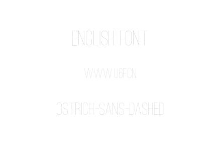 ostrich-sans-dashed.ttf下载