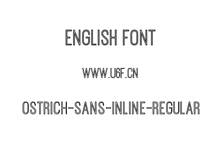 ostrich-sans-inline-regular.ttf下载