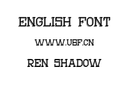 ren_shadow.ttf下载