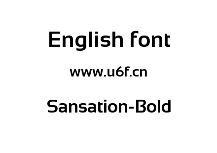 Sansation-Bold.ttf下载