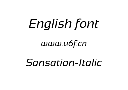 Sansation-Italic.ttf下载