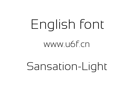 Sansation-Light.ttf下载