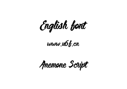 Anemone Script.ttf下载