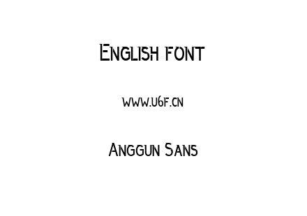 Anggun Sans.ttf下载
