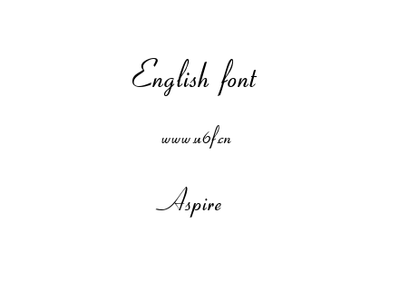 Aspire.TTF下载