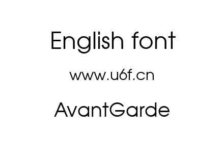 AvantGarde.ttf下载