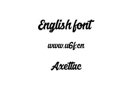 Axettac.ttf下载