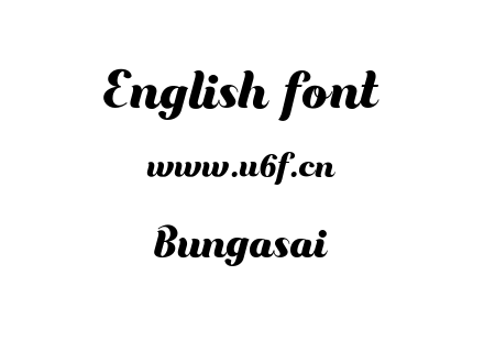 Bungasai.ttf下载
