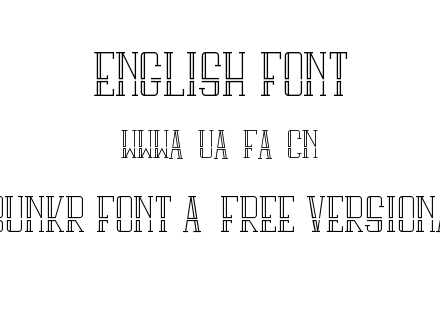 Bunkr Font (Free Version).ttf下载