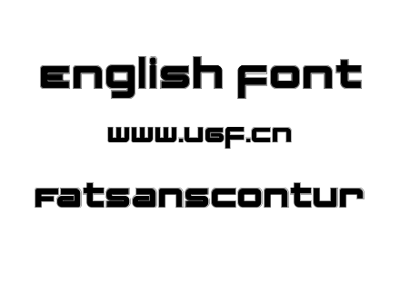 FatsansContur.ttf下载