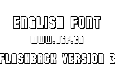 Flashback version 3.TTF下载
