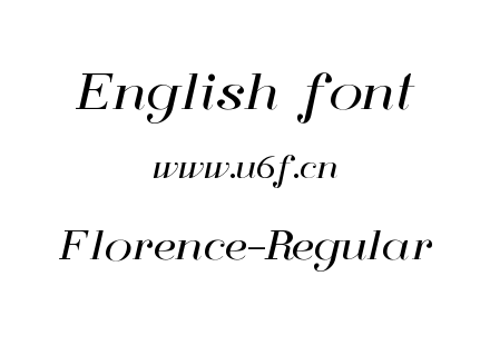 Florence-Regular.ttf下载