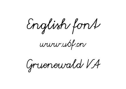 Gruenewald VA.ttf下载