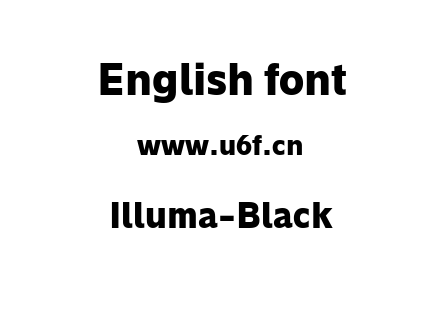 Illuma-Black.ttf下载