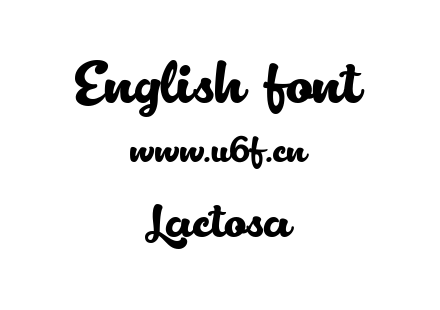 Lactosa.ttf下载