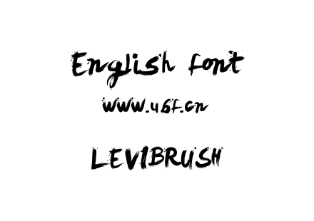 LEVIBRUSH.TTF下载