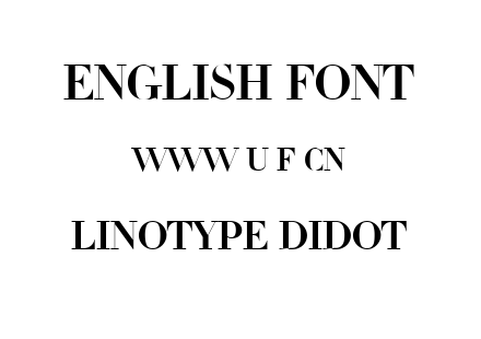 Linotype Didot.ttf下载