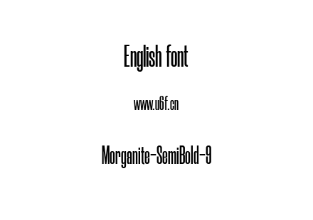 Morganite-SemiBold-9.ttf下载