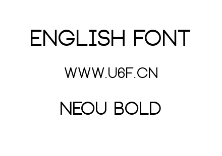 Neou Bold.ttf下载
