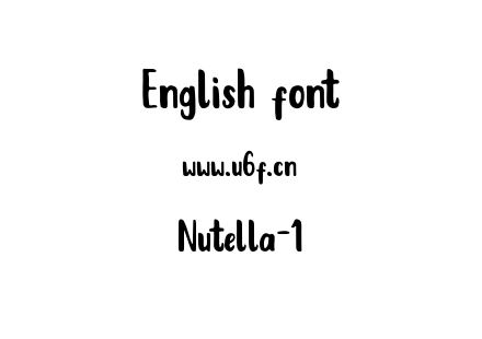Nutella-1.ttf下载