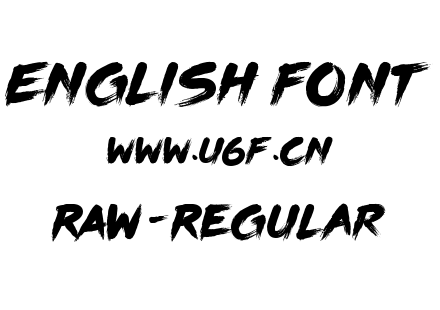 RAW-Regular.ttf下载