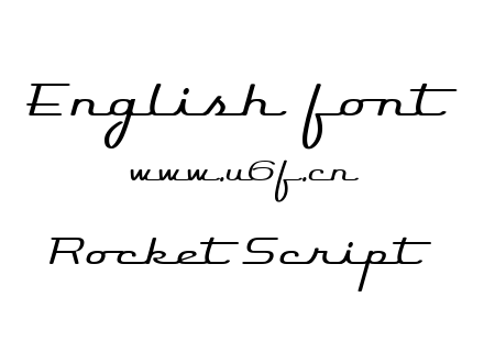 Rocket Script.ttf下载