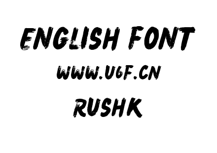Rushk.ttf下载
