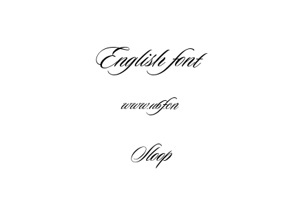 Sloop.ttf下载