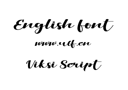 Viksi Script.ttf下载