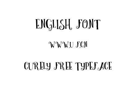 Curely-Free Typeface.ttf下载