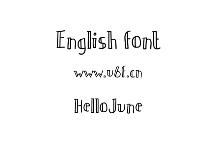 HelloJune.ttf下载