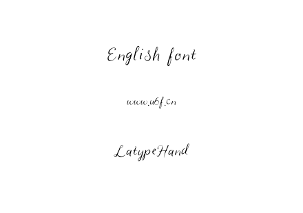 LatypeHand.ttf下载