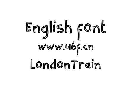 LondonTrain.ttf下载