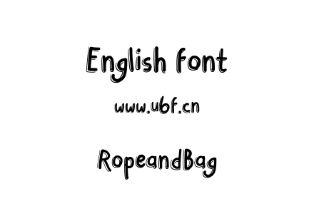 RopeandBag.ttf下载