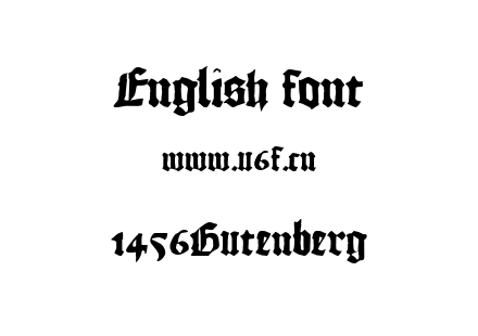 1456Gutenberg.TTF下载