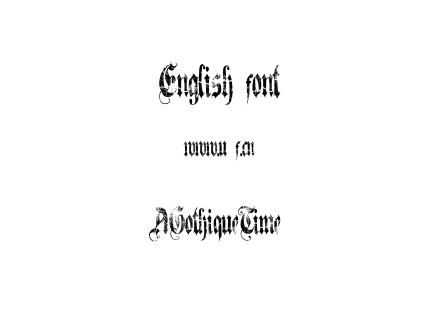 AGothiqueTime.ttf下载