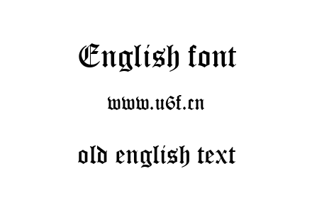 old english text.TTF下载