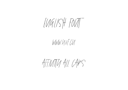 Affinity All Caps.ttf下载