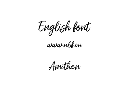 Amithen.ttf下载