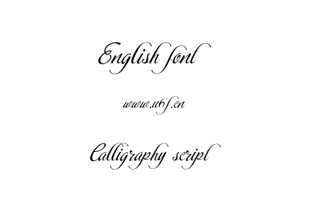 Calligraphy script.ttf下载