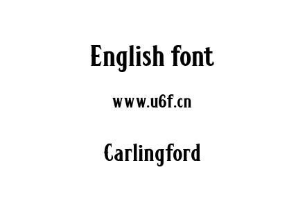Carlingford.ttf下载