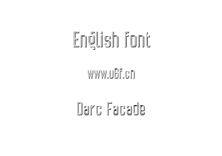 Darc Facade.ttf下载