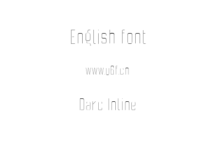 Darc Inline.ttf下载
