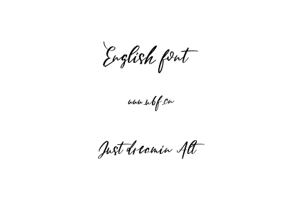 Just dreamin Alt.ttf下载