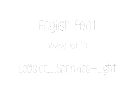 LeOsler_Sprinkles-Light.ttf下载