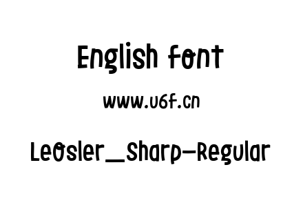 LeOsler_Sharp-Regular.ttf下载