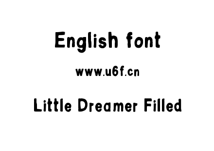 Little Dreamer Filled.ttf下载