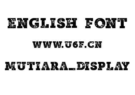 Mutiara_Display.ttf下载